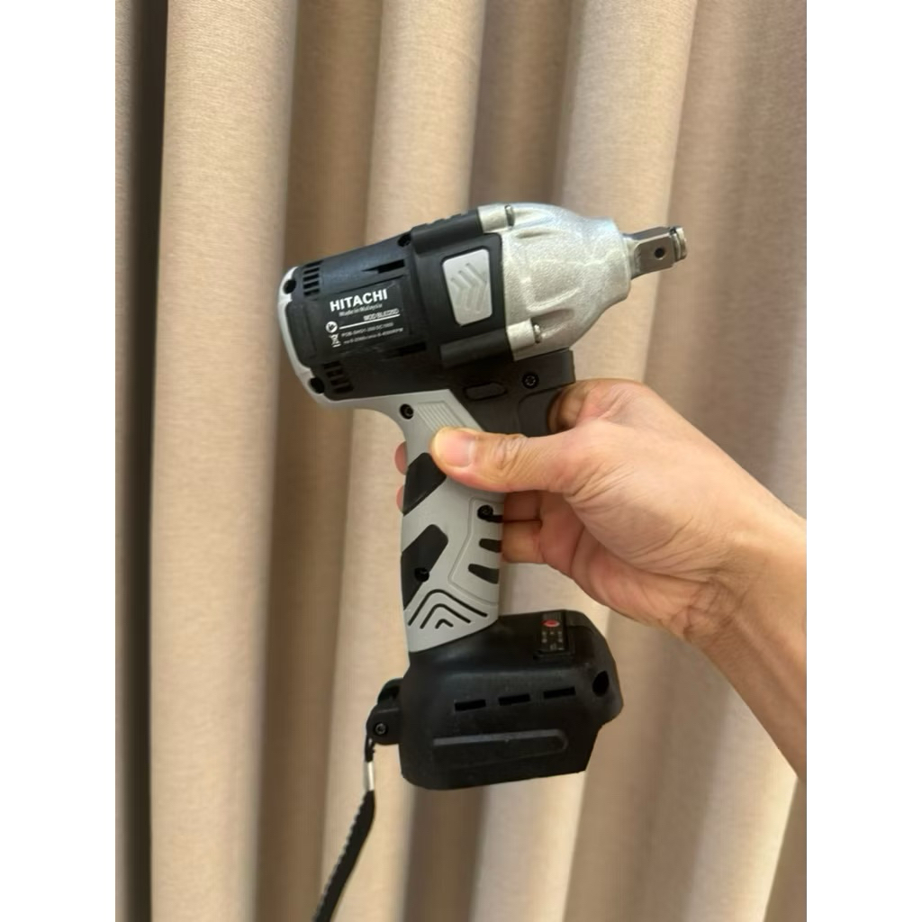 Thân máy siết Bulong Hitachi Không Chổi Than Đầu 2 Trong 1 Loại 1