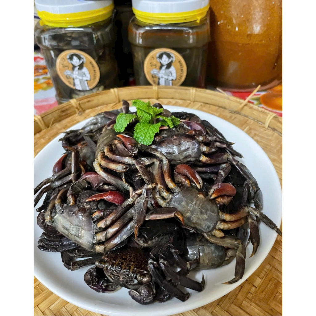 ( Đặc sản Năm Căn Cà Mau ) Ba khía trộn sẵn vùng sông nước Năm Căn Cà Mau -1keo 1kg- Con to chắc thịt