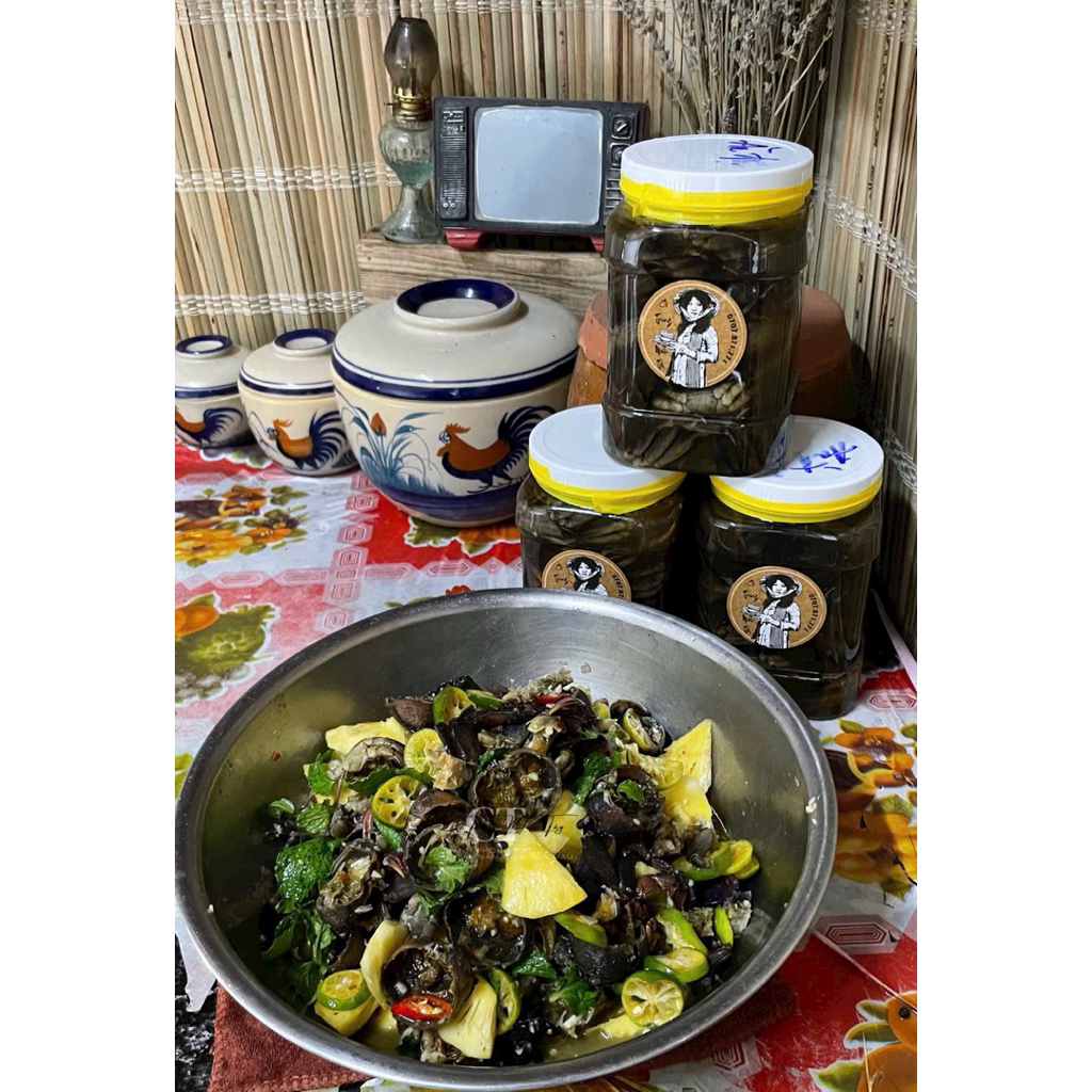 ( Đặc sản Năm Căn Cà Mau ) Ba khía trộn sẵn vùng sông nước Năm Căn Cà Mau -1keo 1kg- Con to chắc thịt
