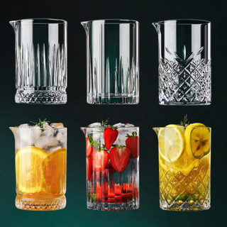 Ly khuấy mixing 700ml 750ml, Bình trộn rượu thủy tinh, âu pha chế thủy tinh cao cấp