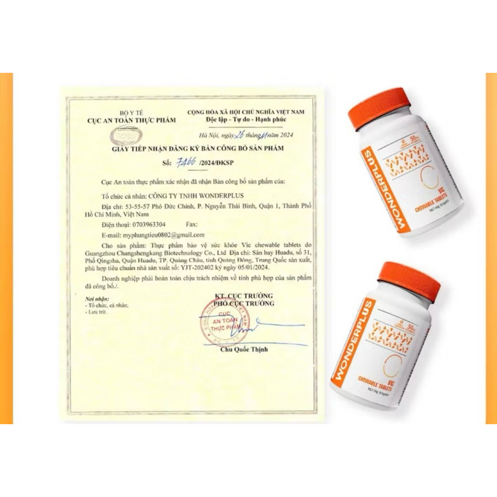 ✅[Chính Hãng] Vic chewable tablet - loại chứa vitamin c tự nhiên (hàng date mới)