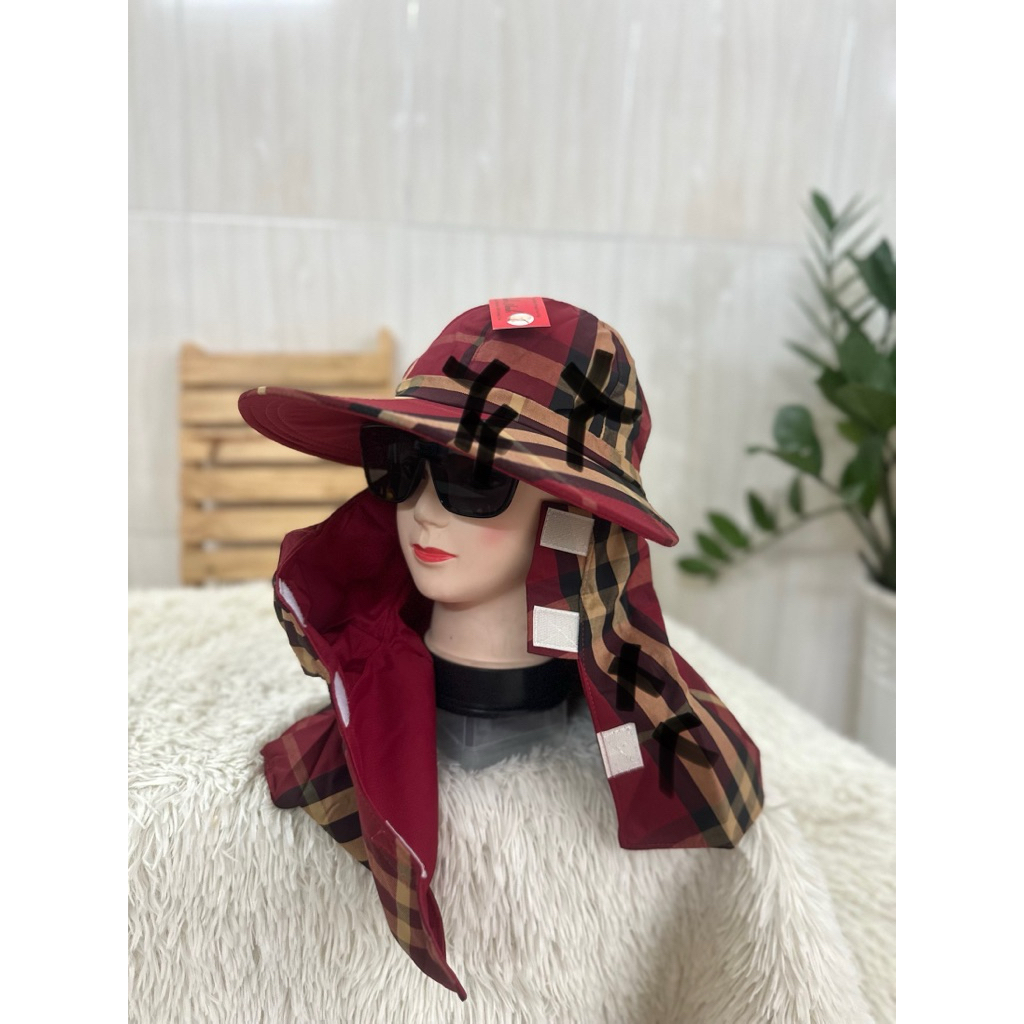 Nón Mũ Chống Nắng Vành To Cao Cấp, Miếng Dán Form Ôm Cho Nữ