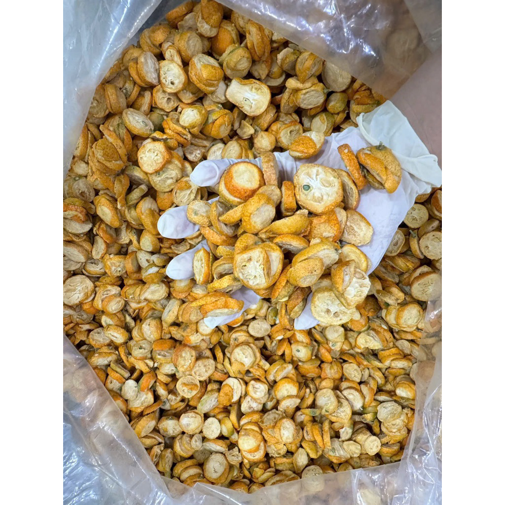 Quất Vàng Sấy Lạnh, Tắc Vàng Khô Sấy Thăng Hoa Thơm, Sạch