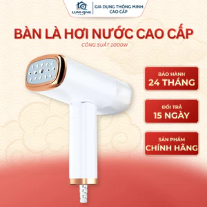 Bàn Ủi Hơi Nước Chính Hãng LUMI QNK HOME Nóng Nhanh Là Phẳng Quần Áo Tiện Lợi Tiết Kiệm Thời Gian