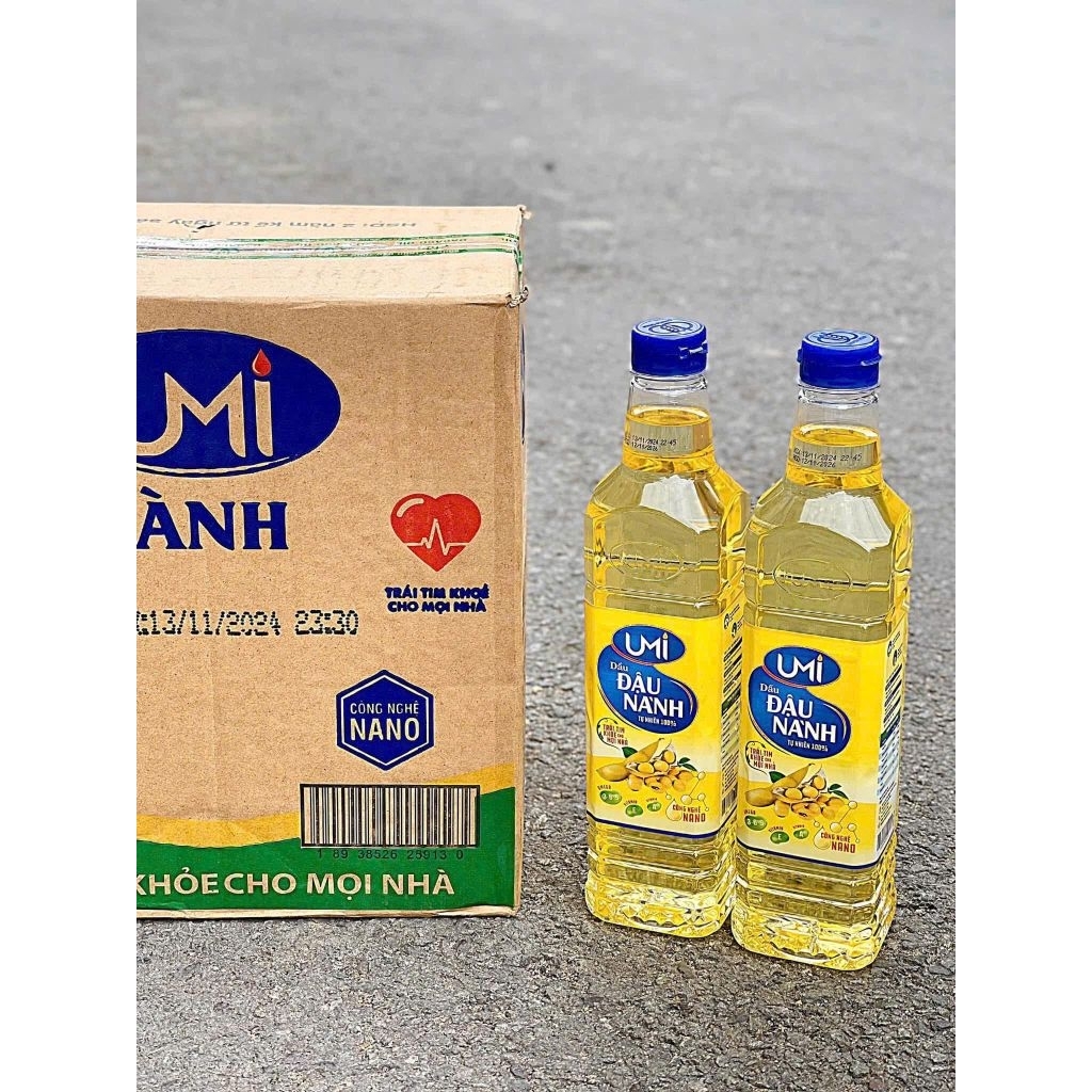 sale_ DẦU đậu nành UMI 900ML Y Hình