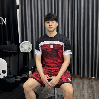 Bộ Thể Thao Hydroo Loang Màu – Set Áo Thun + Quần Short Phối Màu Cá Tính, Chất Thun Lạnh Co Giãn 4 Chiều