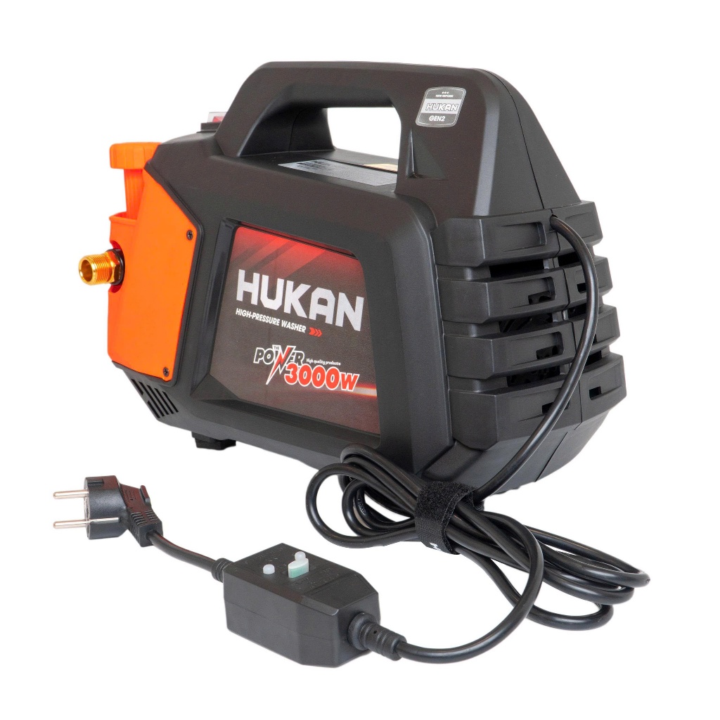 Máy Rửa Xe Điện HUKAN G2-R8LUX | Công Suất 3000W | 160Bar | Dây 20M | Full Phụ Kiện - Rửa Điều Hòa, Xe Máy – Ô Tô