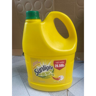 Combo 2 Can Nước Rửa Chén Sunlight Hương Chanh 7200ml Sạch Dầu Mỡ Tiện Dụng