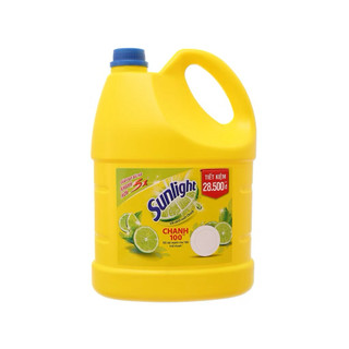 Combo 2 Can Nước Rửa Chén Sunlight Hương Chanh 7200ml Sạch Dầu Mỡ Tiện Dụng