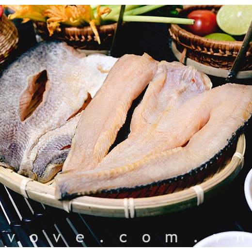 [LOẠI 1] 1kg khô cá lóc một nắng Thế Giới Hải Sản khô cá lóc phơi tự nhiên vừa ăn, nhiều thịt không chất bảo quản