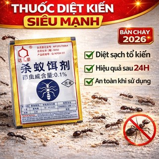 Thuốc Diệt Kiến Siêu Mạnh Diệt Tận Gốc Tổ Kiến Trong Nhà Bếp Phòng Ngủ Hiệu Quả Nhanh