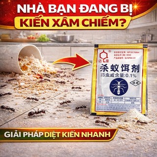 Thuốc Diệt Kiến Siêu Mạnh Diệt Tận Gốc Tổ Kiến Trong Nhà Bếp Phòng Ngủ Hiệu Quả Nhanh