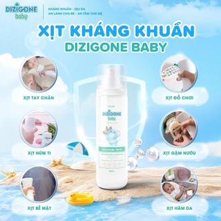 Xịt kháng khuẩn DIZIGONE Baby (100ml) Xịt tay chân, đồ gặm nướu, đồ chơi, đồ dùng, phòng bệnh cho bé