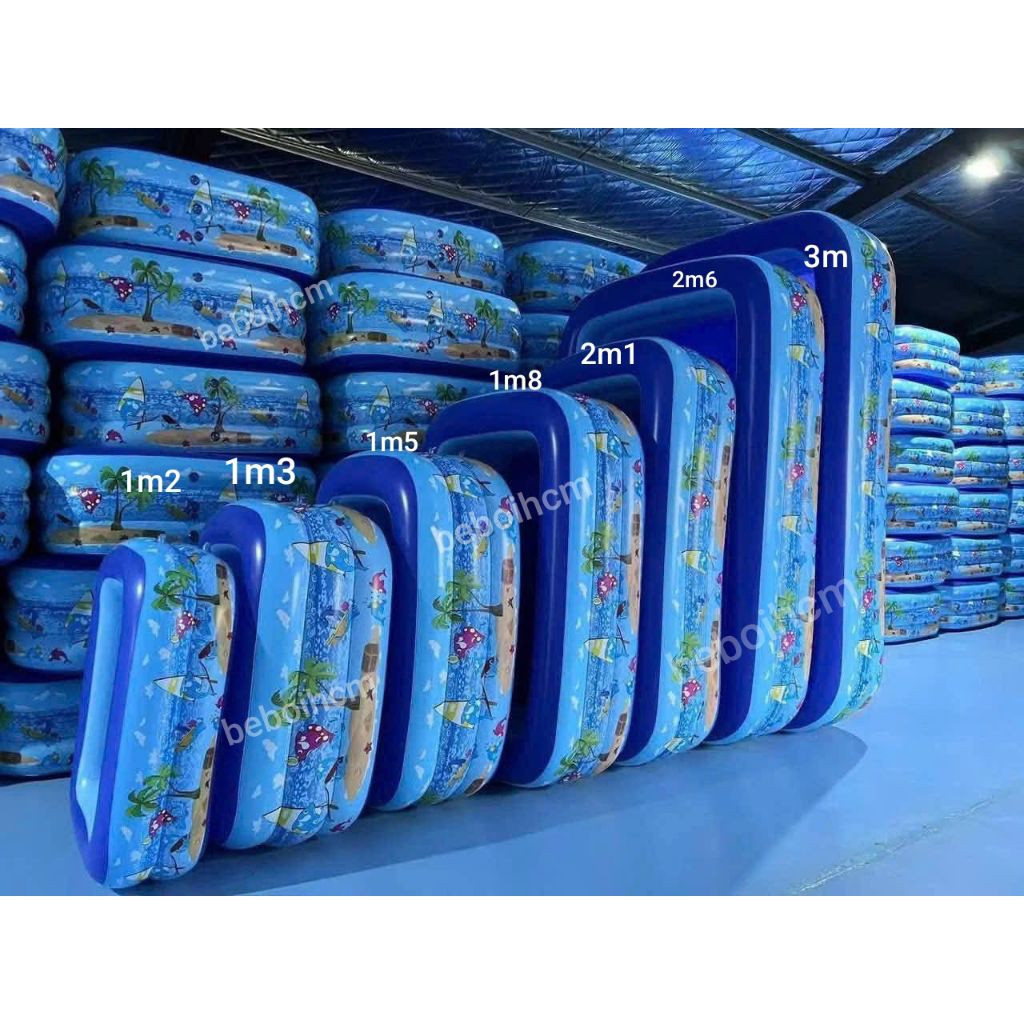 Bể bơi GẤP GỌN, bể bơi, phao bơi cho e đủ size từ 1M2 - 2M6, 3M. Bể bơi ...