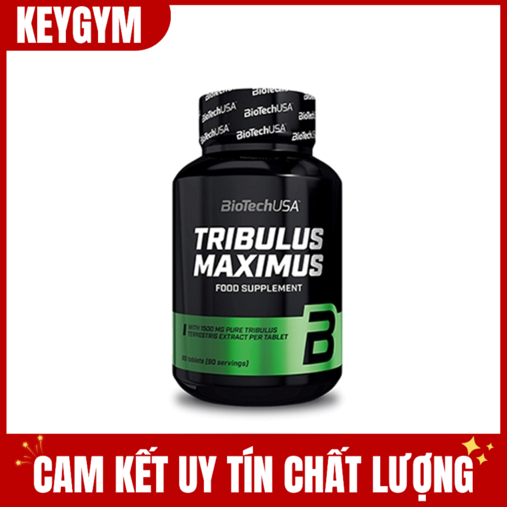 Hỗ trợ tăng Testosterone tự nhiên Tribulus Maximus BiotechUSA 90 viên - KEYGYM