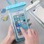 Túi chống nước điện thoại bơi suối nước nóng – Màng cảm ứng PVC, túi khí bảo vệ, chống thấm đa năng