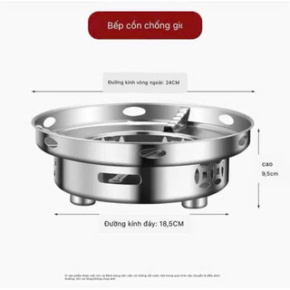 BẾP CỒN 2 TẦNG INOX