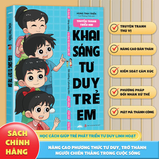 Sách - Khai Sáng Tư Duy Trẻ Em - Học Cách Giúp Trẻ Phát Triển Tư Duy Linh Hoạt (Tiên Phong Books)