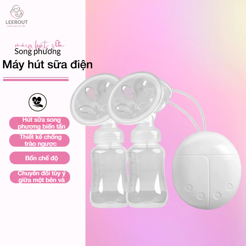 【Kiumo】Máy Hút Sữa Điện Đơn Không Dây, Máy Vắt Sữa Cao Cấp Chế Độ Hút Không Gây Đau Rát
