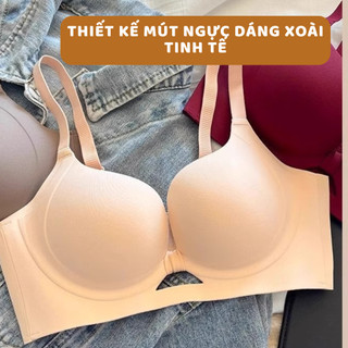 Áo Lót Bra Su Đúc Nâng Ngực Tạo Khe ENMA Không Gọng Mút Đệm Dày Vừa Thoáng Khí BRA19