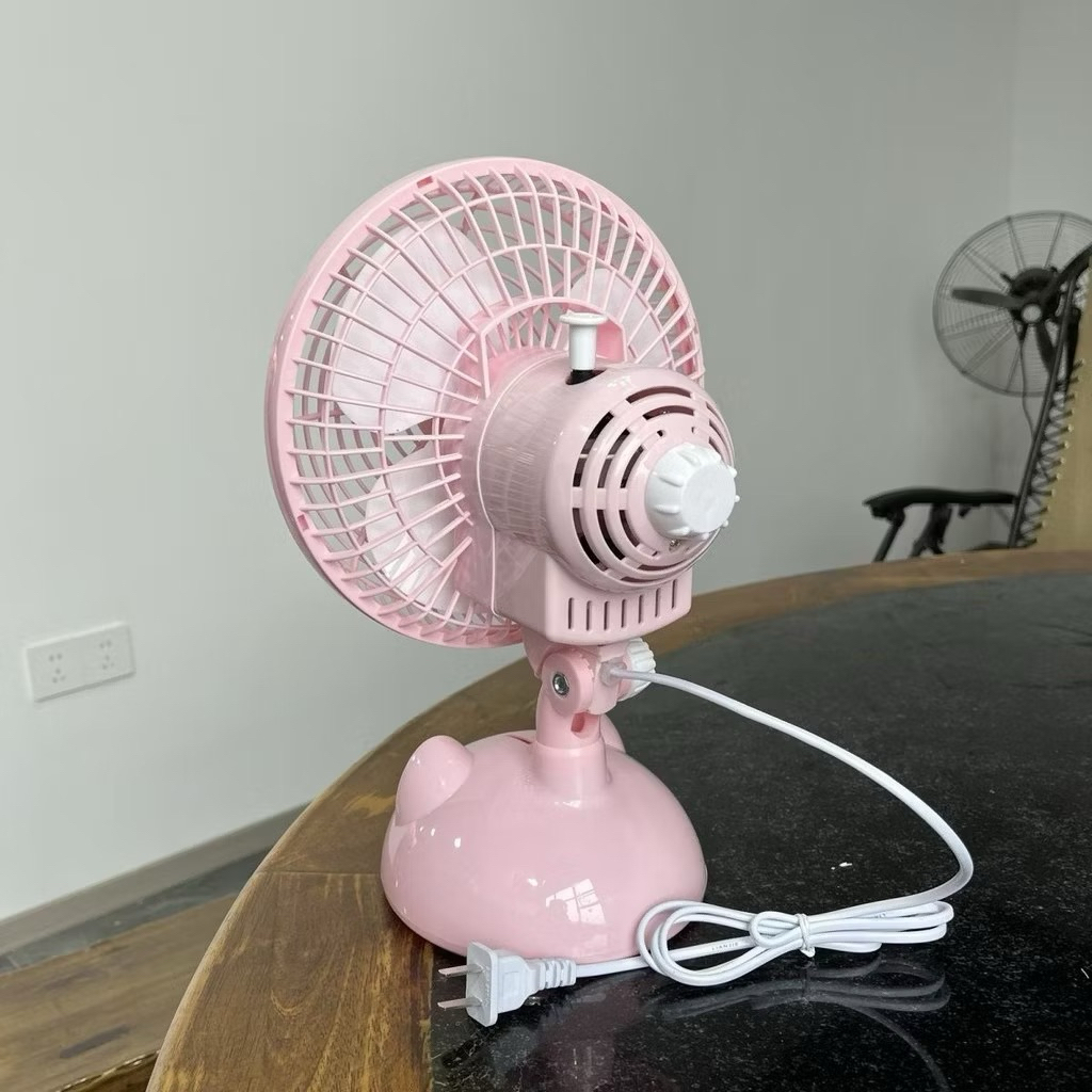 Quạt  điện mini cắm để bàn làm làm việc bàn học văn phòng