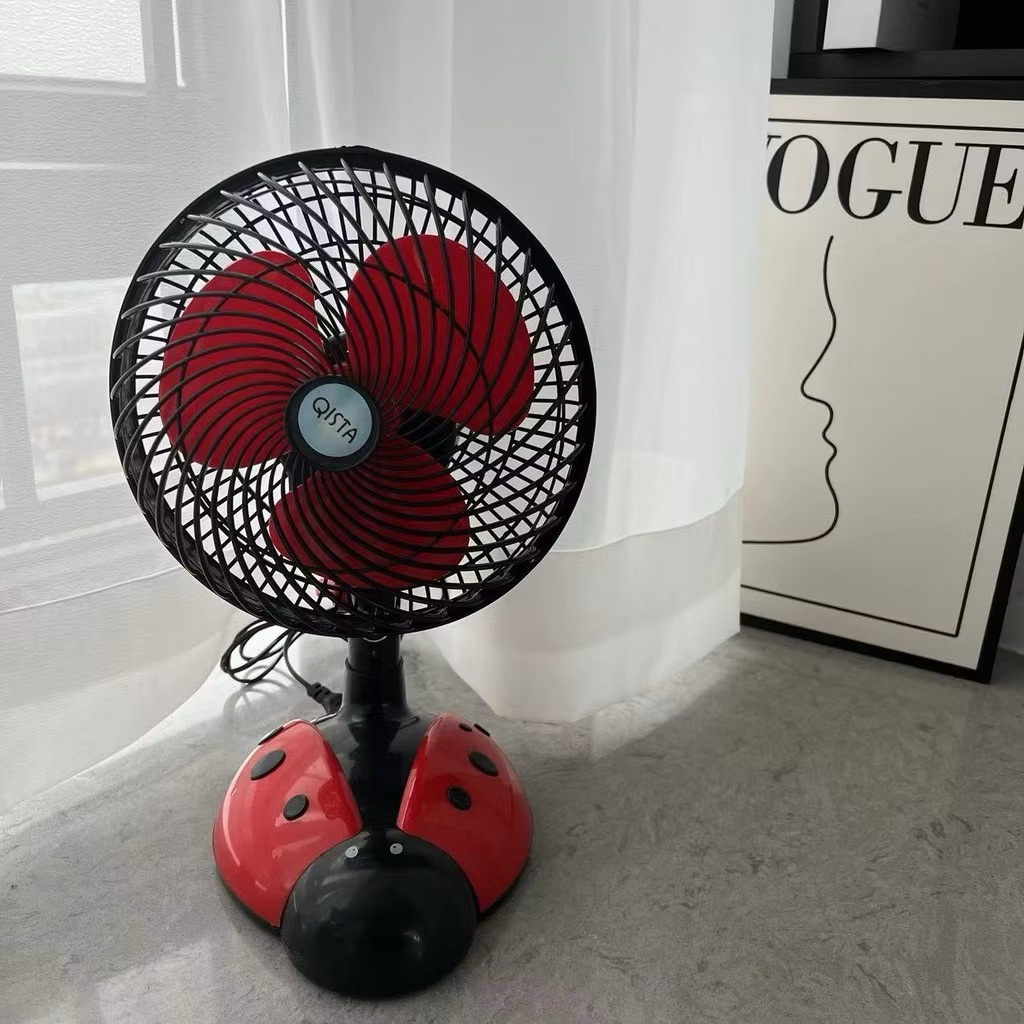 Quạt  điện mini cắm để bàn làm làm việc bàn học văn phòng