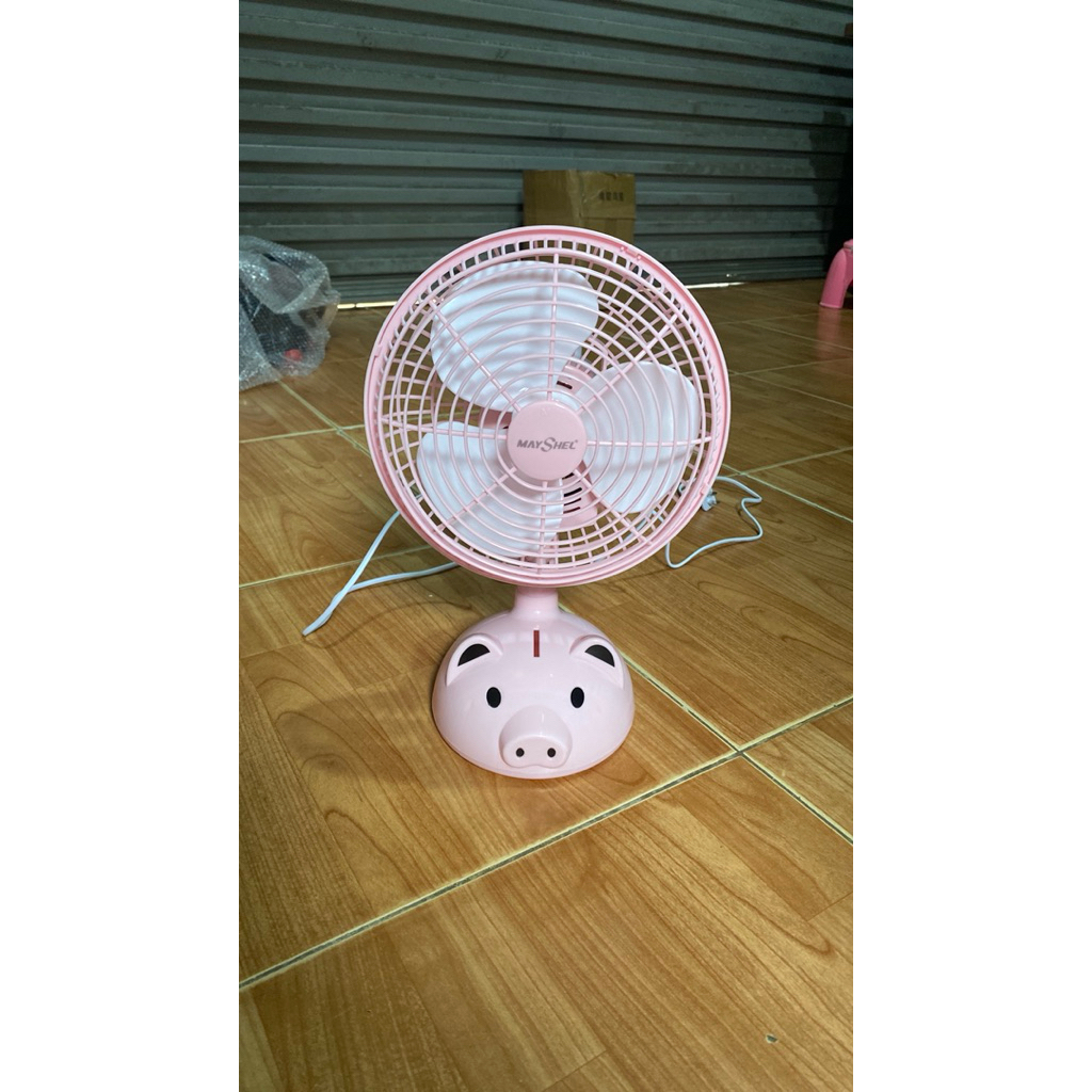 Quạt  điện mini cắm để bàn làm làm việc bàn học văn phòng