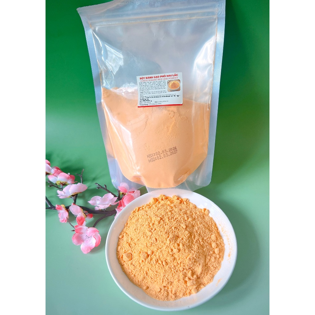 500g Bột Phô Mai cheese Jofood_ Màu Cam, Vị béo ngọt nhẹ, Thơm đậm