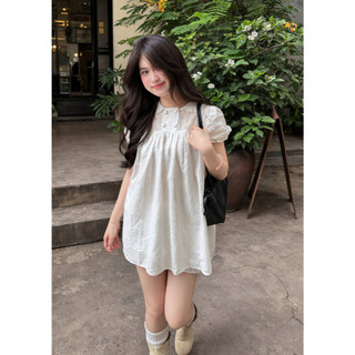 Set babydoll áo thô boi kèm quần chun gấu cực xinh, set đồ mùa hè LAVIAN S16