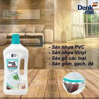 (Đức) Nước Lau Nhà Denkmit Cho Sàn Gạch Sáng Bóng An Toàn