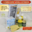 Combo Dát vàng 24k, Dễ làm cho người mới trang trí tượng, hoa quả, decor, DIY 1000 lá/ 500 lá dát vàng