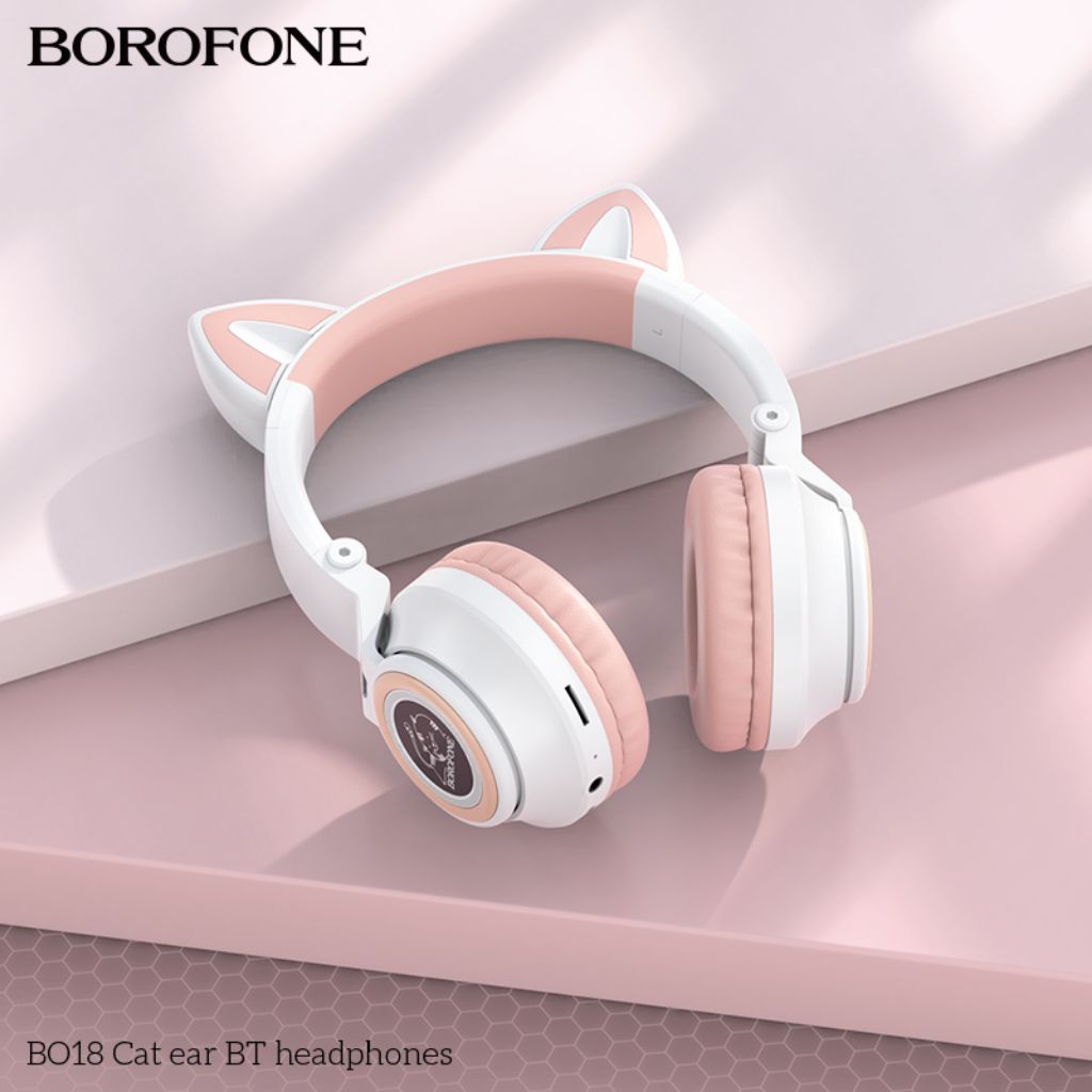 Tai nghe chụp tai bluetooth Borofone BO18 âm thanh sống động.