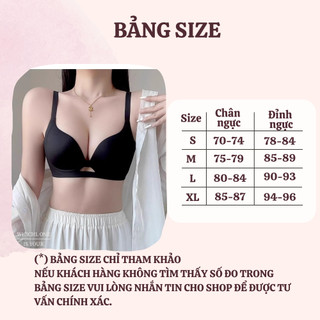 Áo Lót Bra Su Đúc Nâng Ngực Tạo Khe ENMA Không Gọng Mút Đệm Dày Vừa Thoáng Khí BRA19