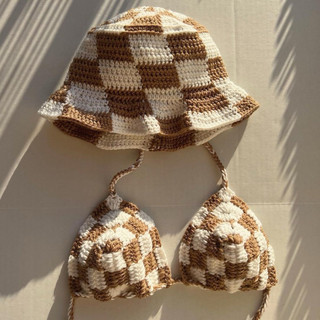 Combo 3 món bikini len caro phối màu( có bán lẻ)