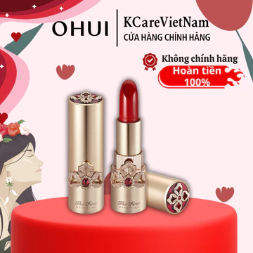 [TEM LG] Son thỏi bền màu dưỡng ẩm ngăn lão hóa OHUI The First Geniture Lipstick 3.8g (Coral)