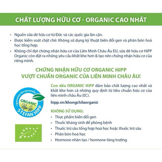 {Chính hãng} Sữa Dê HiPP Organic Combiotic Số 1/2/3 400g - Nhập Khẩu Đức, Đạm A2 Dễ Tiêu Hóa, Không Biến Đổi Gen