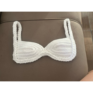 Áo bikini len dây quai to đi biển dành cho nữ