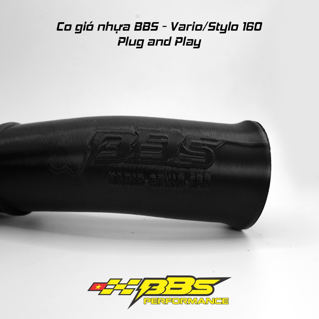 Co gió Plug And Play cho Vario/Stylo 160 (gắn như zin ko khoét hộp) Ngẫu Nhiên màu đỏ đen