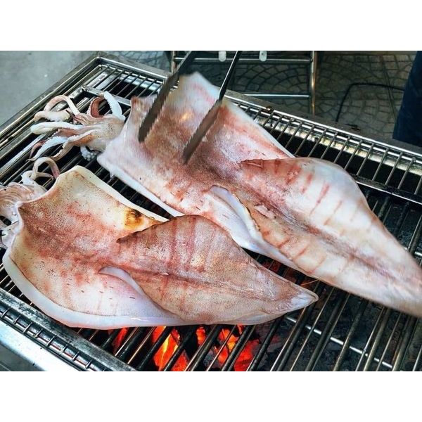 [CAO CẤP] 1kg Mực một nắng Cam Ranh Thế Giới Hải Sản hàng to 1-3 con/kg dày mình ngọt thịt mực 1 nắng hút chân không