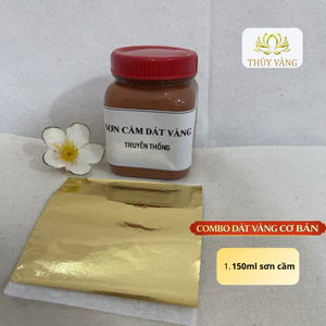 KEO DÁT VÀNG / Sơn cầm dát vàng 24k truyền thống/ Combo dát vàng 24k chuyên dụng cho Gỗ, đồ thờ, hoành phi câu đối