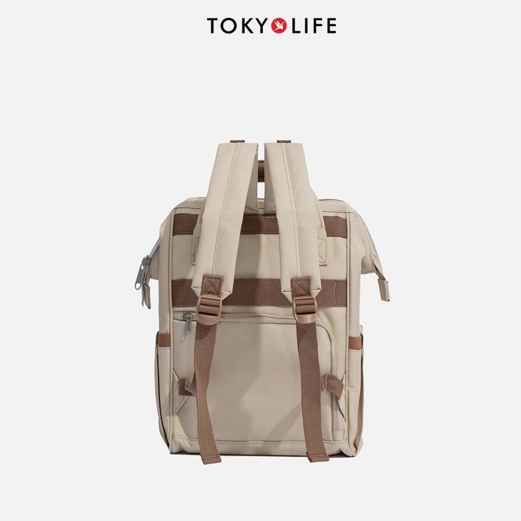 Ba Lô Chống Trộm Chống Nước Có Đai Cài Valy TOKYOLIFE 40004605 (40x28x17cm - 15.6 inch)