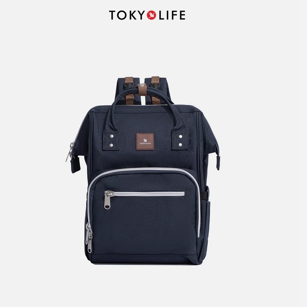 Ba Lô Chống Trộm Chống Nước Có Đai Cài Valy TOKYOLIFE 40004605 (40x28x17cm - 15.6 inch)
