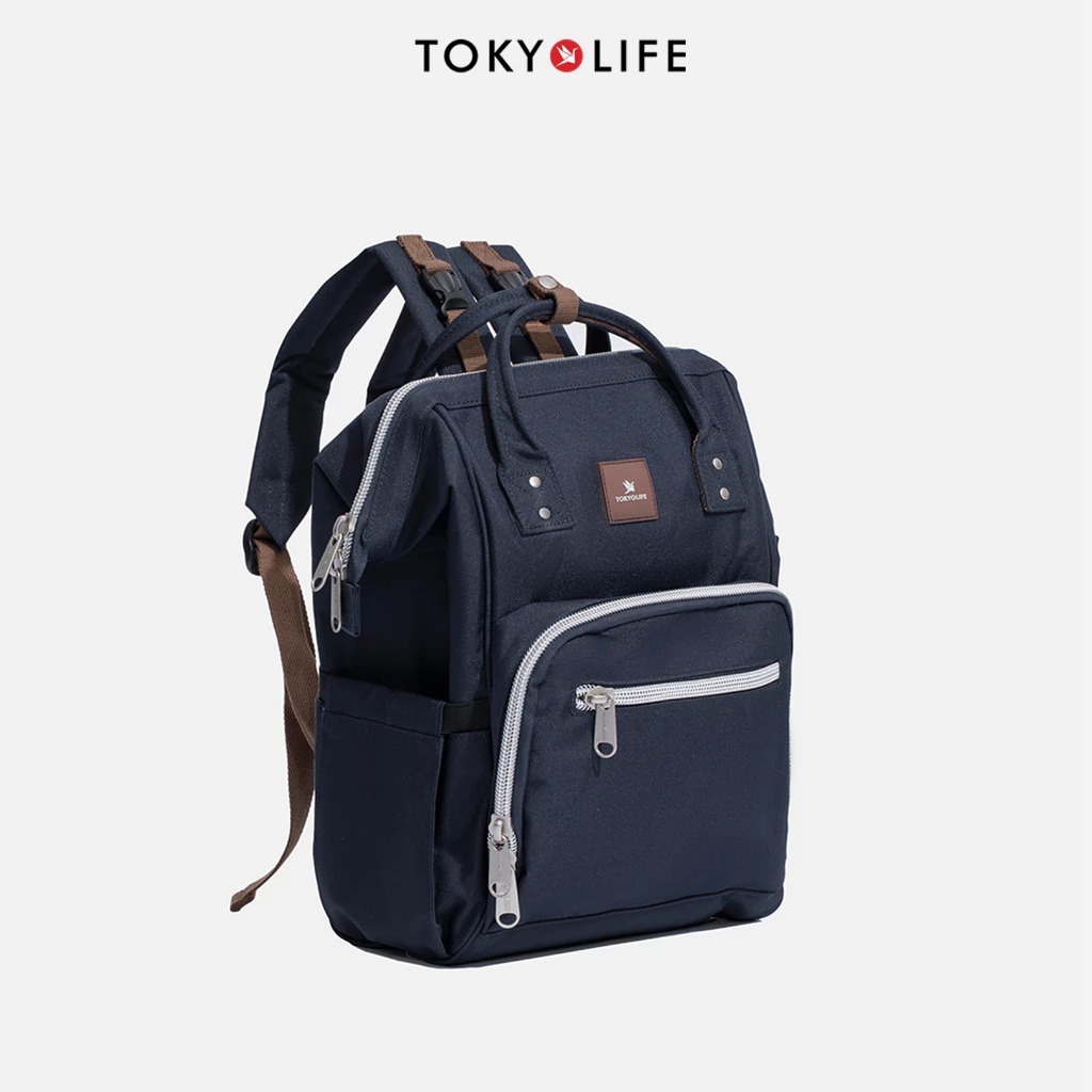 Ba Lô Chống Trộm Chống Nước Có Đai Cài Valy TOKYOLIFE 40004605 (40x28x17cm - 15.6 inch)