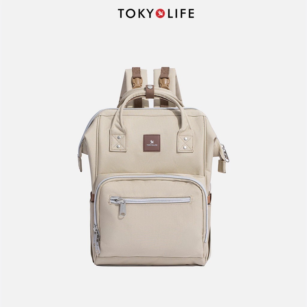 Ba Lô Chống Trộm Chống Nước Có Đai Cài Valy TOKYOLIFE 40004605 (40x28x17cm - 15.6 inch)