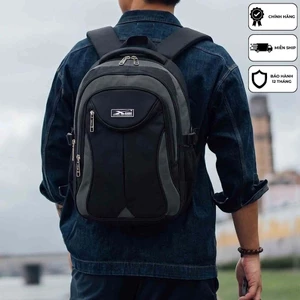 Balo Laptop 15.6 Inch Xbags Naituo Đen XB 2002 - Balo Nam Công Sở Chống Sốc Cao Cấp, Thiết Kế Đa Năng, Đổi Trả 30 Ngày
