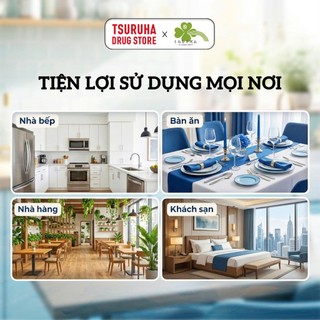 Khăn Giấy Ăn Lau Bếp Đa Năng Nhật Bản KURASHI RHYTHM Thấm Dầu Thấm Nước Tốt An Toàn Thực Phẩm 82 Tờ
