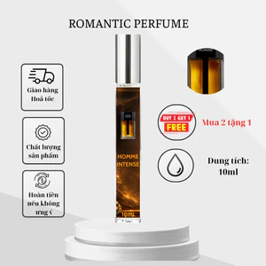 Nước hoa nam Romantic HOMME INTENSE EDP 10ml – Hương gỗ sâu lắng, quyến rũ, lịch lãm