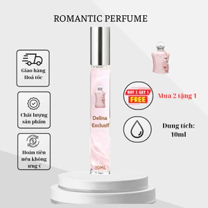 Nước hoa nữ Romantic Delina EDP 10ml - hương hoa Phương Đông, Quý cô hiện đại, ngọt ngào, tinh tế