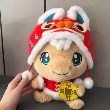 Gấu bông ngựa đầu lân,gấu bông ngựa múa lân,gấu bông ngựa tết,ngựa tài lộc-Gấu bông tết-Diabrand