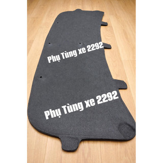 (Hàng loại dày) Nỉ capo / chống nóng cách nhiệt capo Civic 2016 - 2017 -2018 -2019 - 2020 tặng kèm 10 chốt nhựa